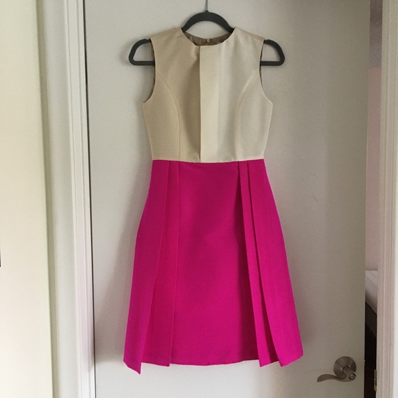 Molly Moorkamp Dresses & Skirts - NWT Molly Moorkamp Inez dress in pink silk made in USA S